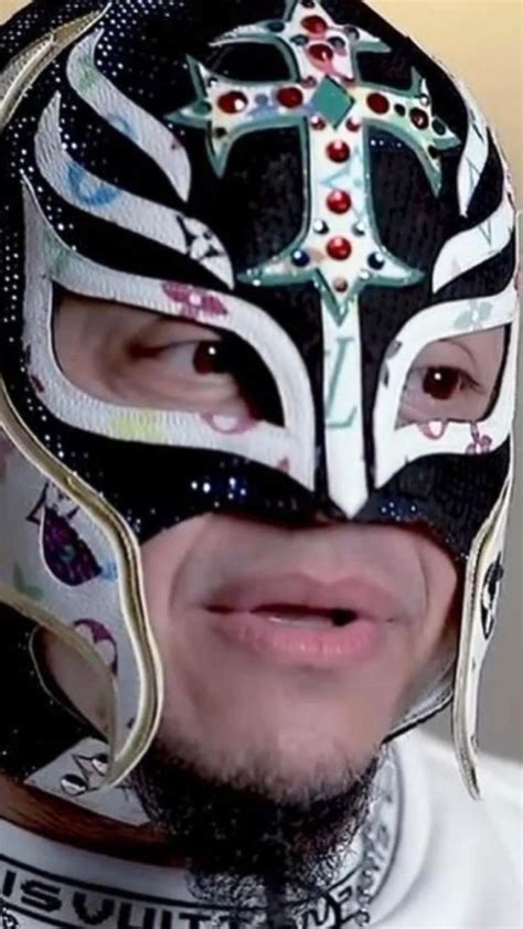 rey mysterio louis vuitton mask|rey mysterio face reveal.